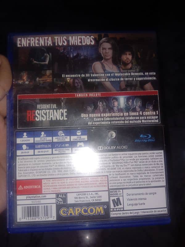 Resident Evil 8 Village Ps5, Resident Evil 3 Ps4 ( Read Description) 9