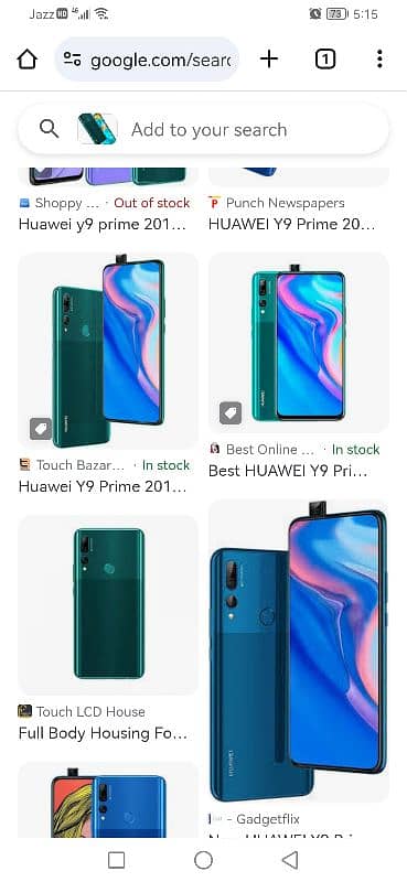 HUAWEI Y9 Prime 2019 4/128 gb just in 16500 k 2