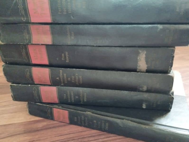 original vintage books in a set of 6 1