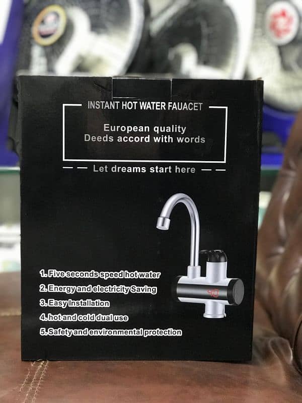 Electric Instant Hot Water Tap - Modern Kitchen and bathroom faucet 1