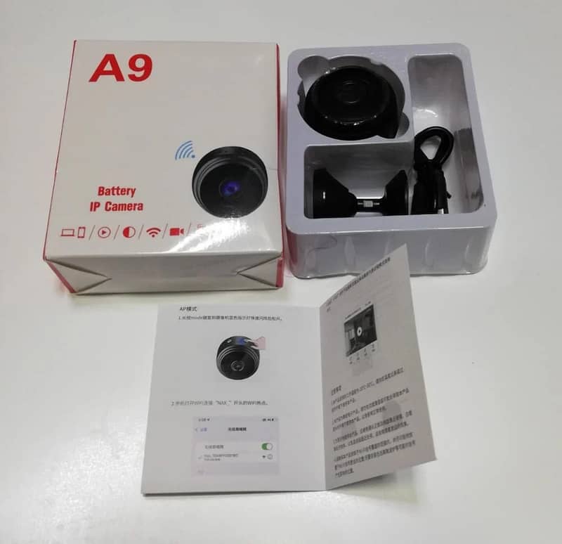 A9 Mini Wireless Magnetic Wifi Camera 2