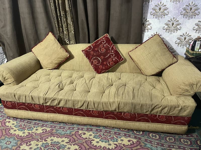 5 Seater Sofa Set Condition Good 0