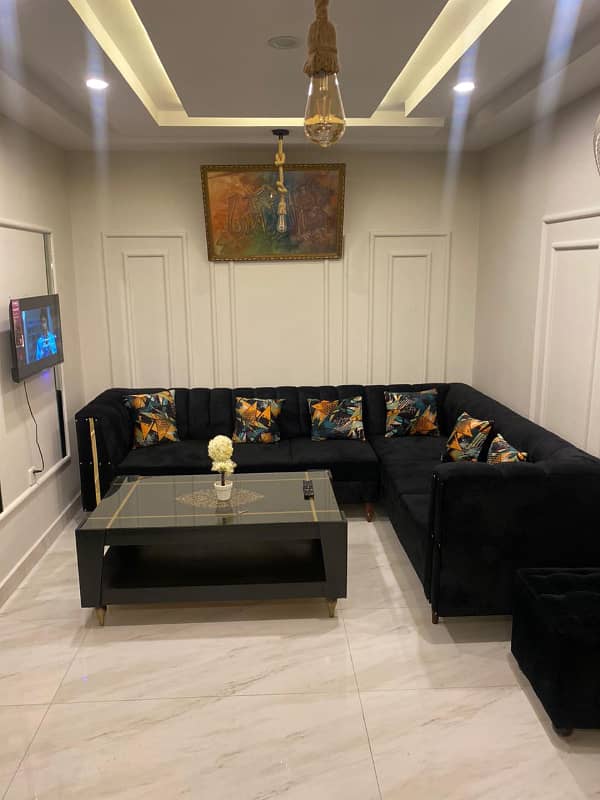 One Bed Furnished Brand New Apartment For Rent In Bahria Town, Lahore. 1