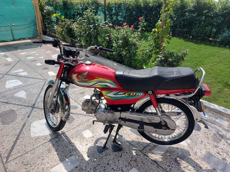 Honda CD-70.2022 model 2023 stiker 3