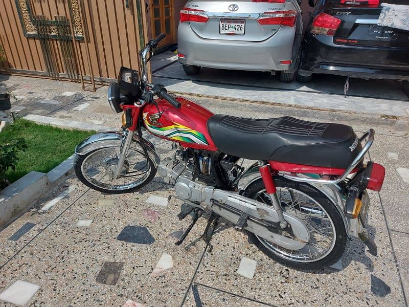 Honda CD-70.2022 model 2023 stiker 9