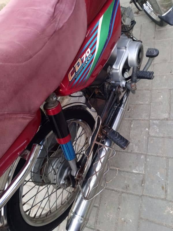 Honda cd 70 2017 model pindi no 6