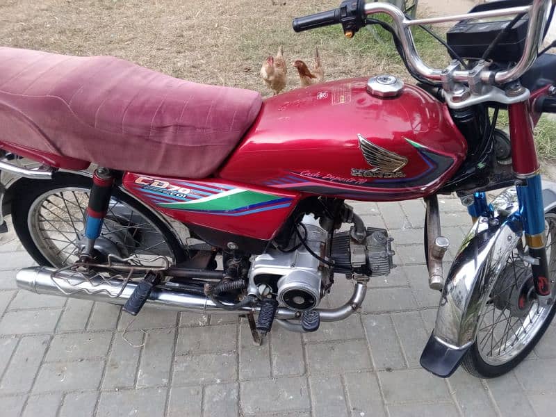 Honda cd 70 2017 model pindi no 11