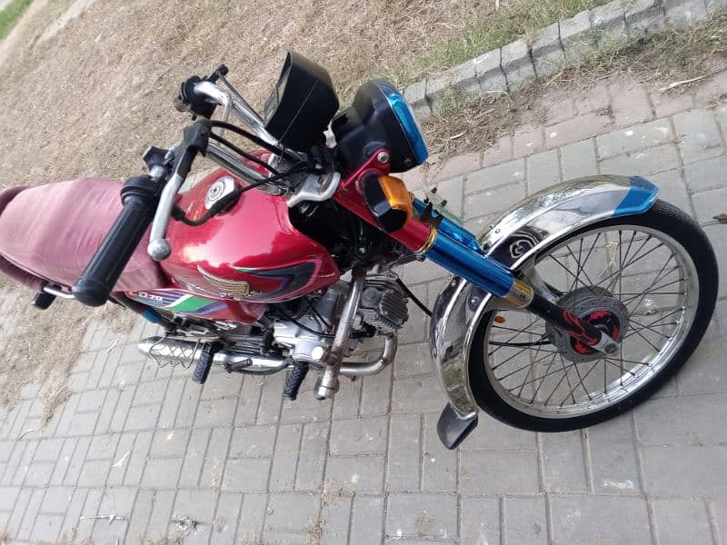 Honda cd 70 2017 model pindi no 12