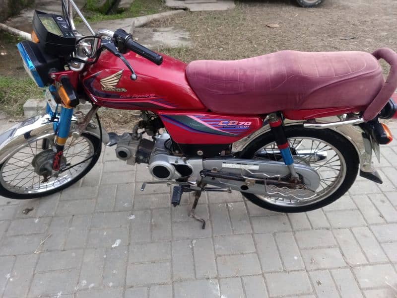 Honda cd 70 2017 model pindi no 14