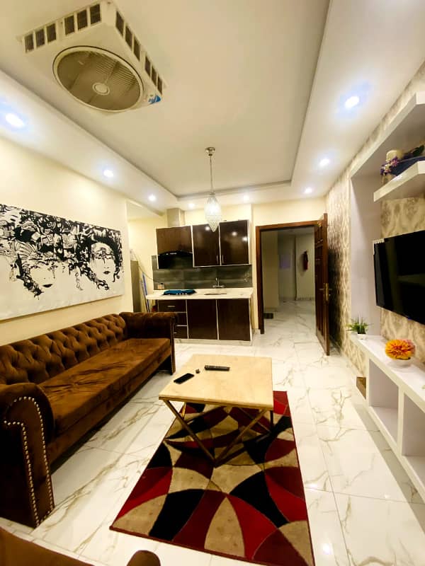 Two Bed Furnished Brand New Apartment For Rent In Bahria Town, Lahore. 4