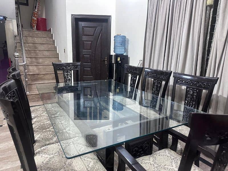 Dinning table with 8 chairs 1