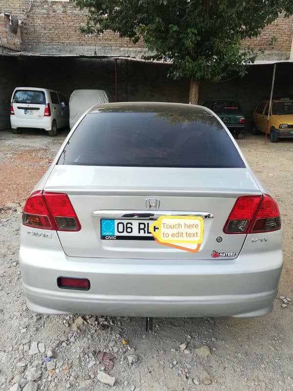 Honda Civic VTi Oriel 2006 Automatic. Rawalpindi Registration 11