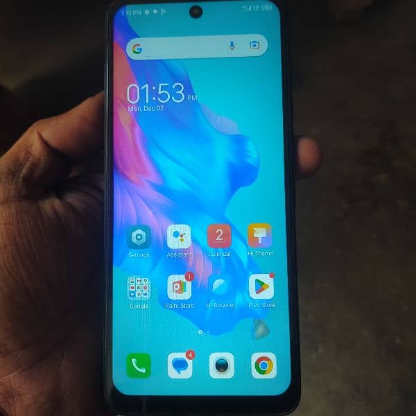 Tecno camon 18t with box charger 0