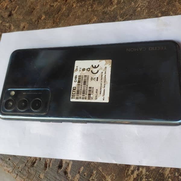 Tecno camon 18t with box charger 6