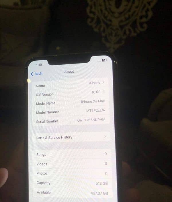 Iphone Xs max 512gb PTA APPROVED 2