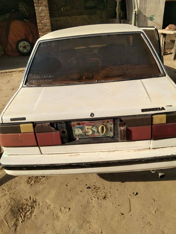 Toyota Corolla XE 1986 03457642537 0