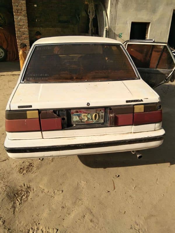 Toyota Corolla XE 1986 03457642537 4