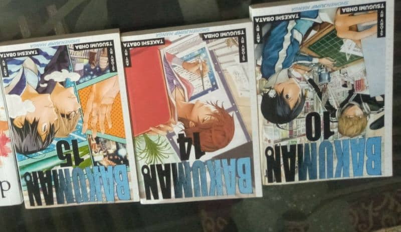 Bakuman manga volume 10, 14, 15 (Original) (Clean Condition) 0