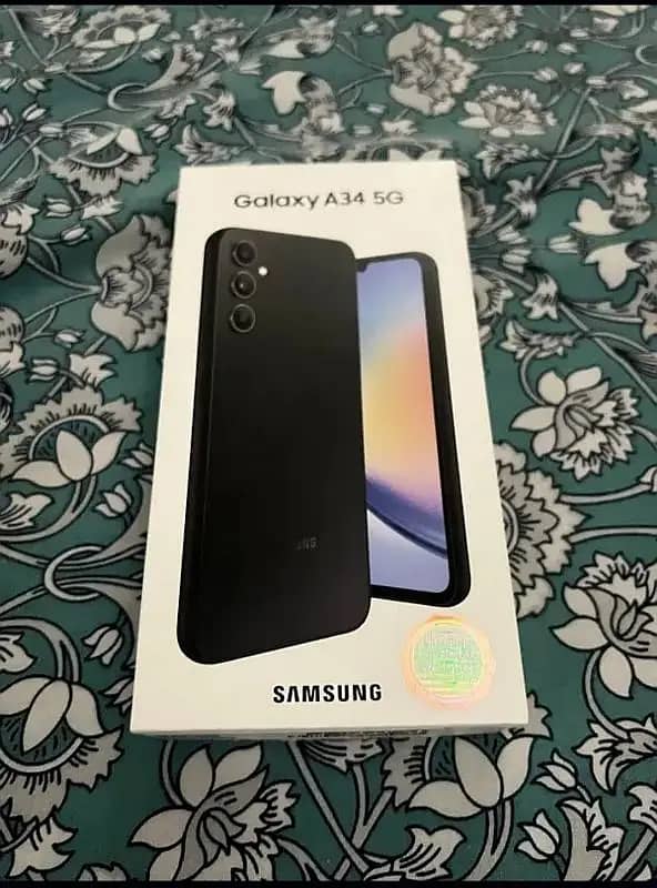 Samsung galaxy a34 5g 8/256 9