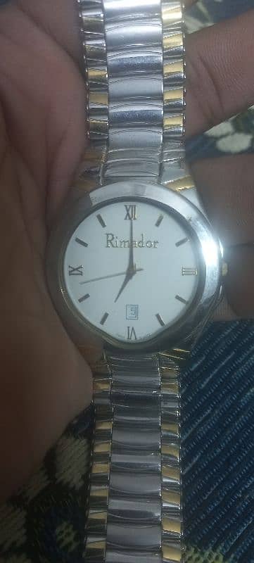 Rimador gold plated Swiss Wrist Watch 4