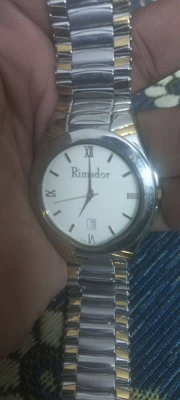 Rimador gold plated Swiss Wrist Watch 5