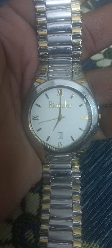 Rimador gold plated Swiss Wrist Watch 6