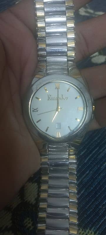 Rimador gold plated Swiss Wrist Watch 7