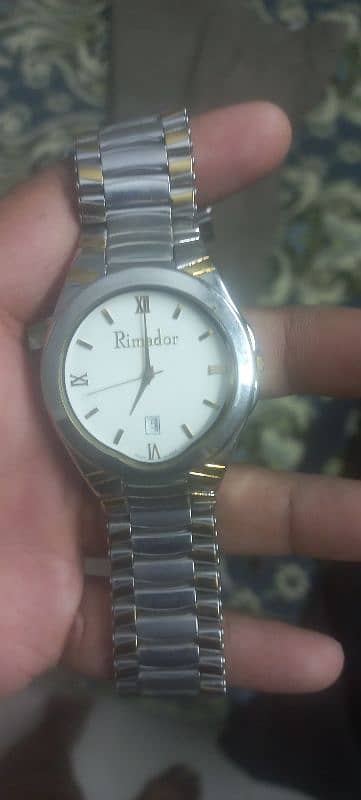 Rimador gold plated Swiss Wrist Watch 9