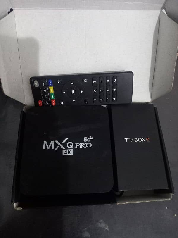 MXQ Pro 5G 4k Android TV Box 0