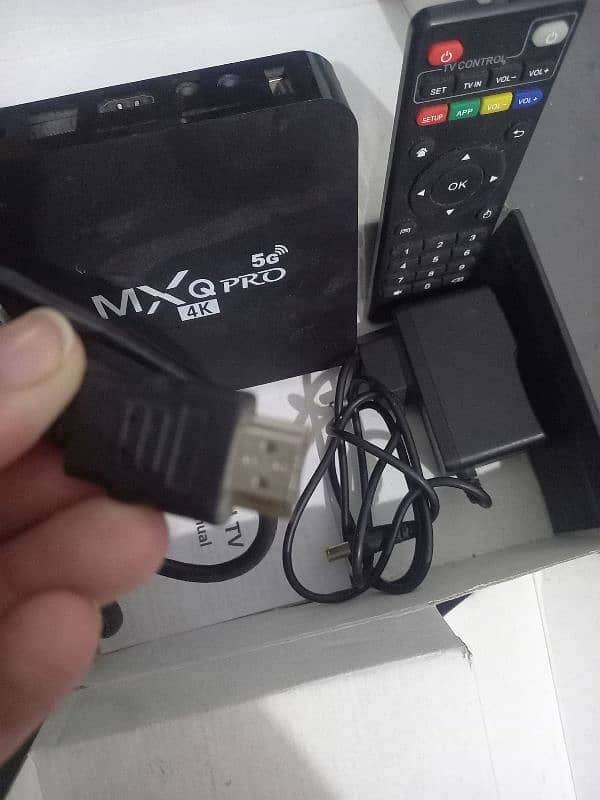 MXQ Pro 5G 4k Android TV Box 5