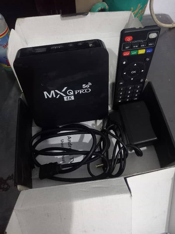 MXQ Pro 5G 4k Android TV Box 6