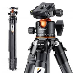 Carbon Fiber Travel Tripod Max Height, lightweight tripod 15kg