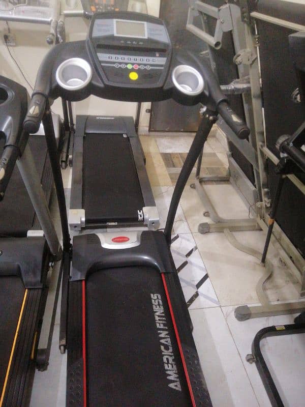 treadmils. (0329 4545517). gym cycles. dumbles. ellapticals. spin bike 1