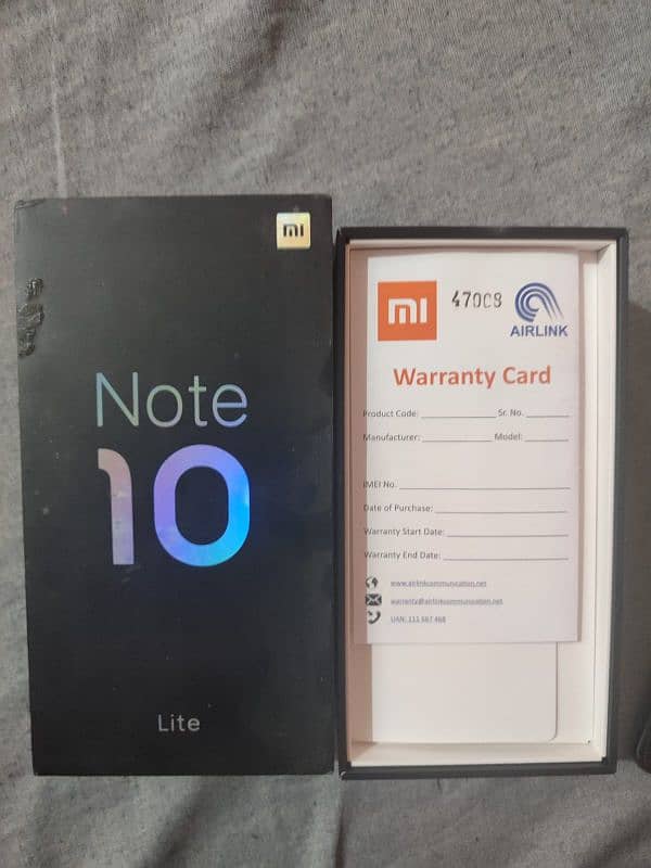 Mi Note 10 Lite 1