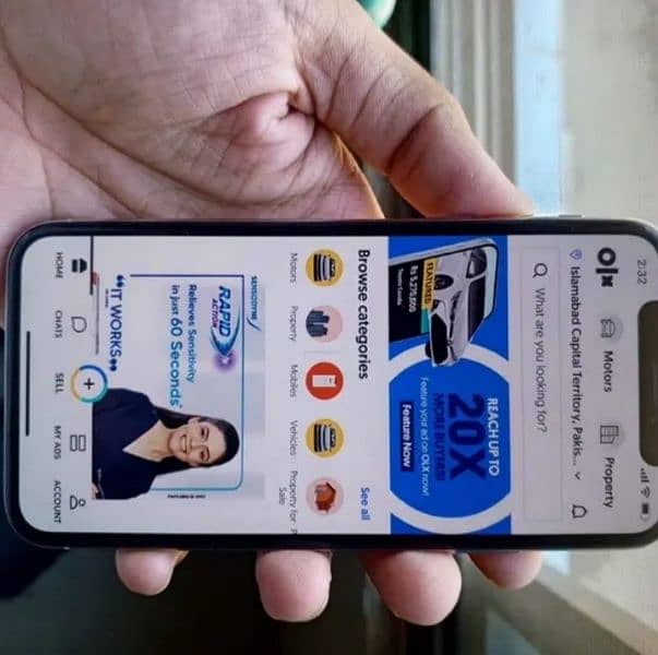 iPhone x non PTA my WhatsApp number 0301-240-8008 1