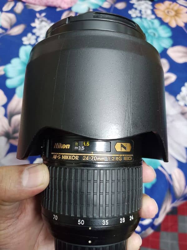 Nikon 24/70 f/2.8 G ED. .  full frame 0