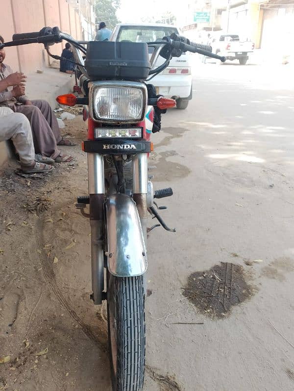 Honda CG 125 Multan Number 0