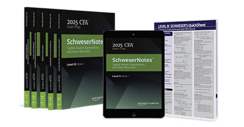 CFA schweser notes 2025 level 1 2 3 available here 0