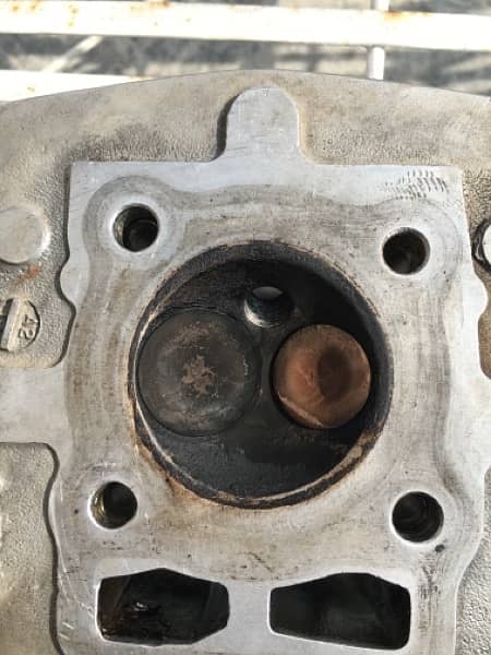 cg 125 down model head cylinder 1