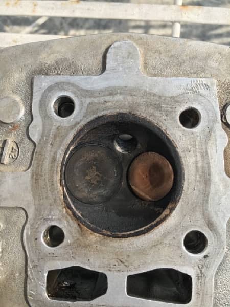 cg 125 down model head cylinder 2