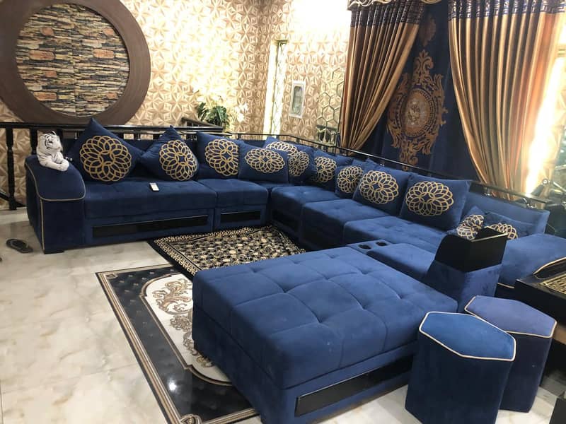 11 seater L shape sofa 1