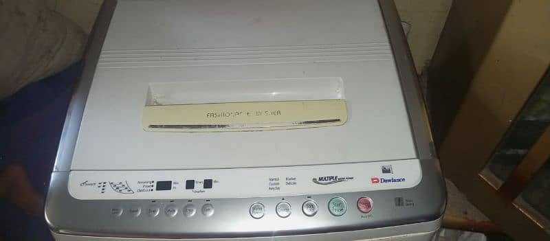 Dawlance automatic washing machine 4