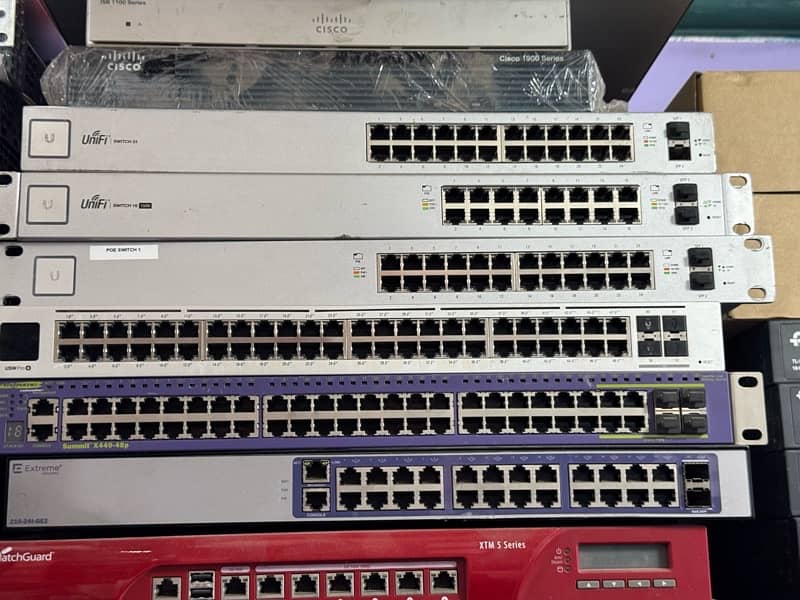 Unifi POE Switch 24 and 48 ports Available 0