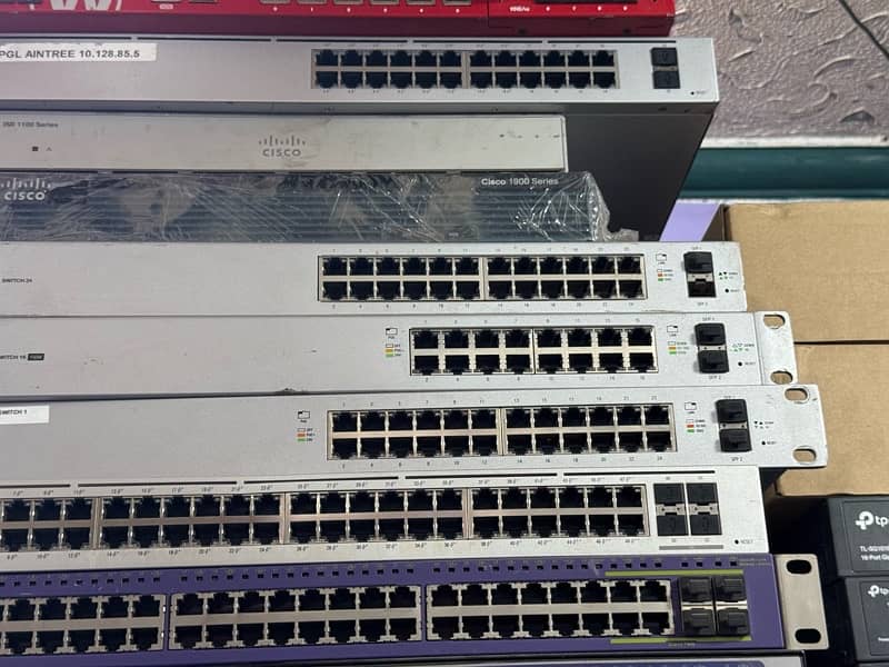 Unifi POE Switch 24 and 48 ports Available 1