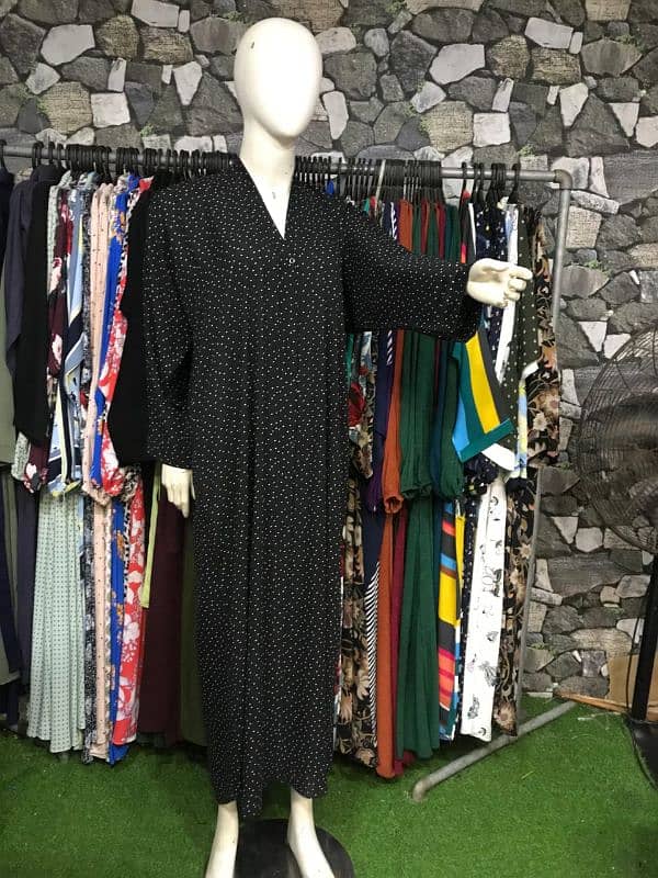 new front open Abaya 2