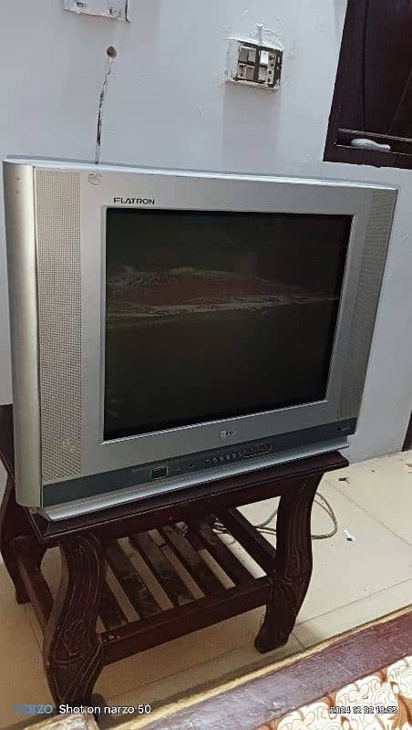 television 21 inch LG Flatron 0