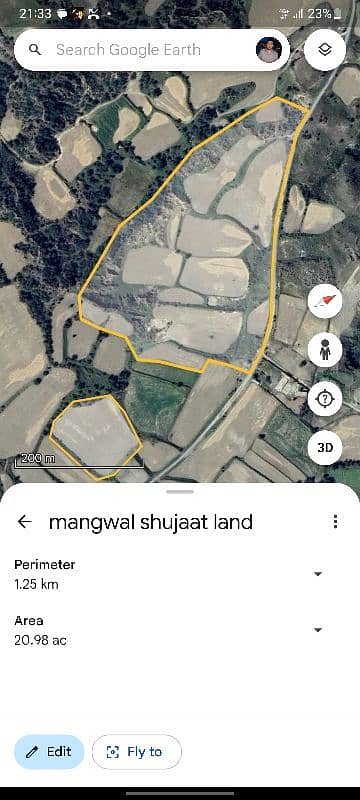 275 kanal agricultural land in chakwal 0