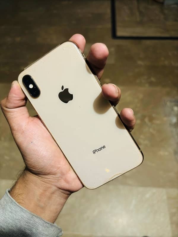 iphone xs gold dual pta approved 0