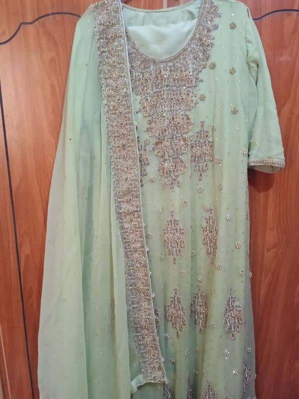 Maxi / Bridal maxi / Wedding wear / walima maxi for sale 1