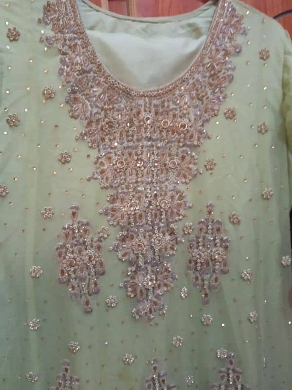 Maxi / Bridal maxi / Wedding wear / walima maxi for sale 5